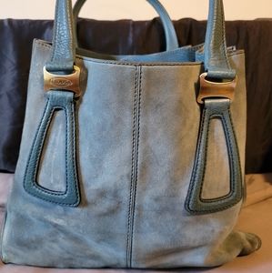 Tod's Suede & Leather Handbag